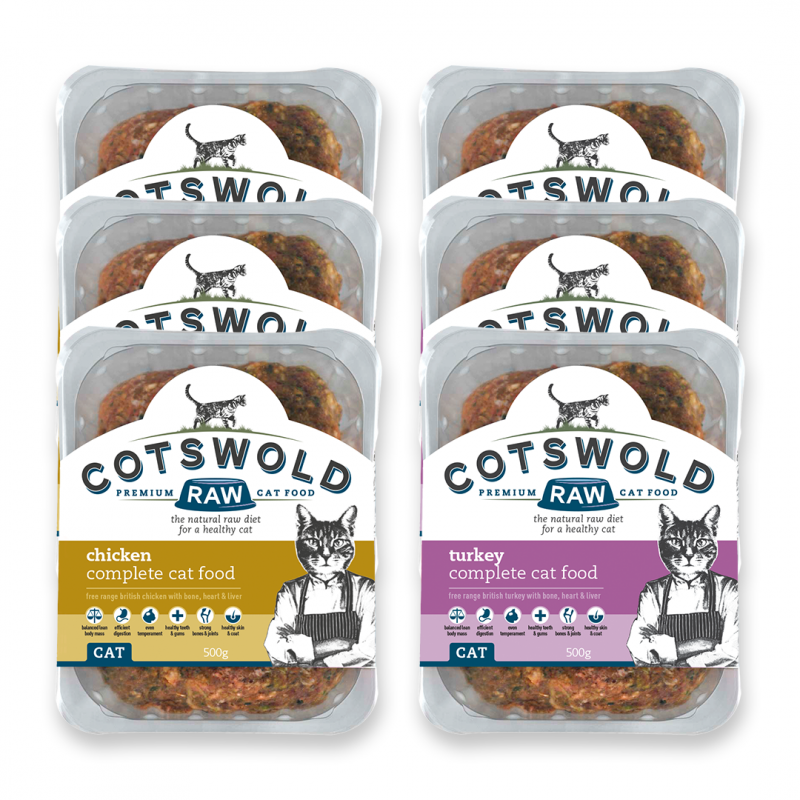 Cat Food Boxes Cat Raw Food UK Cotswold Raw